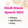 Hindi Diwas Speech in englsih